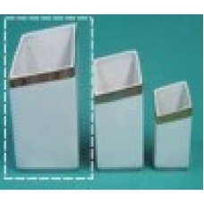 Ref. 98074 -  VASO QUADRADO MODERNO GRANDE